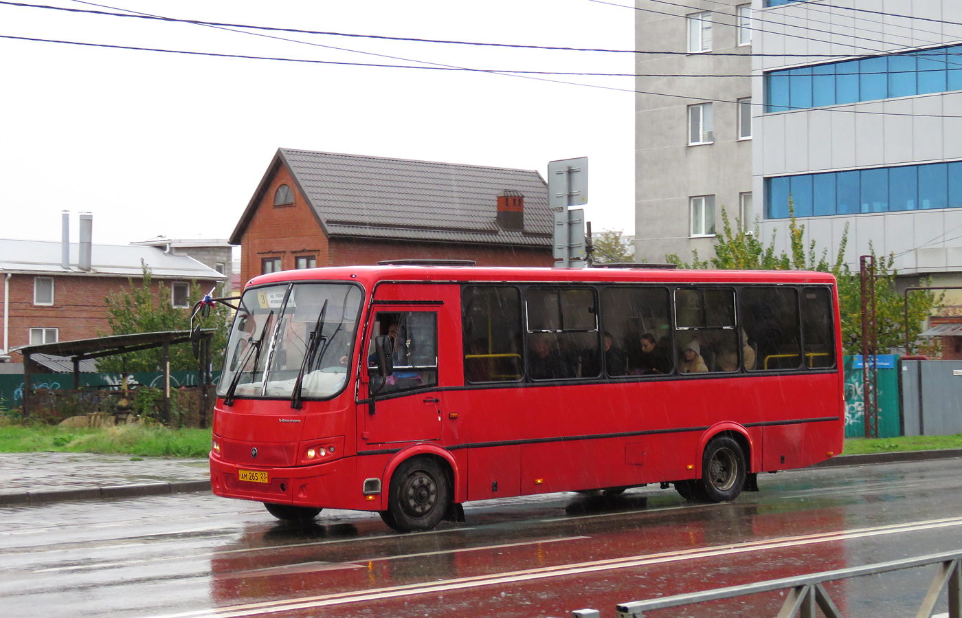 Краснодарский край, ПАЗ-320412-04 "Вектор" № АМ 265 23