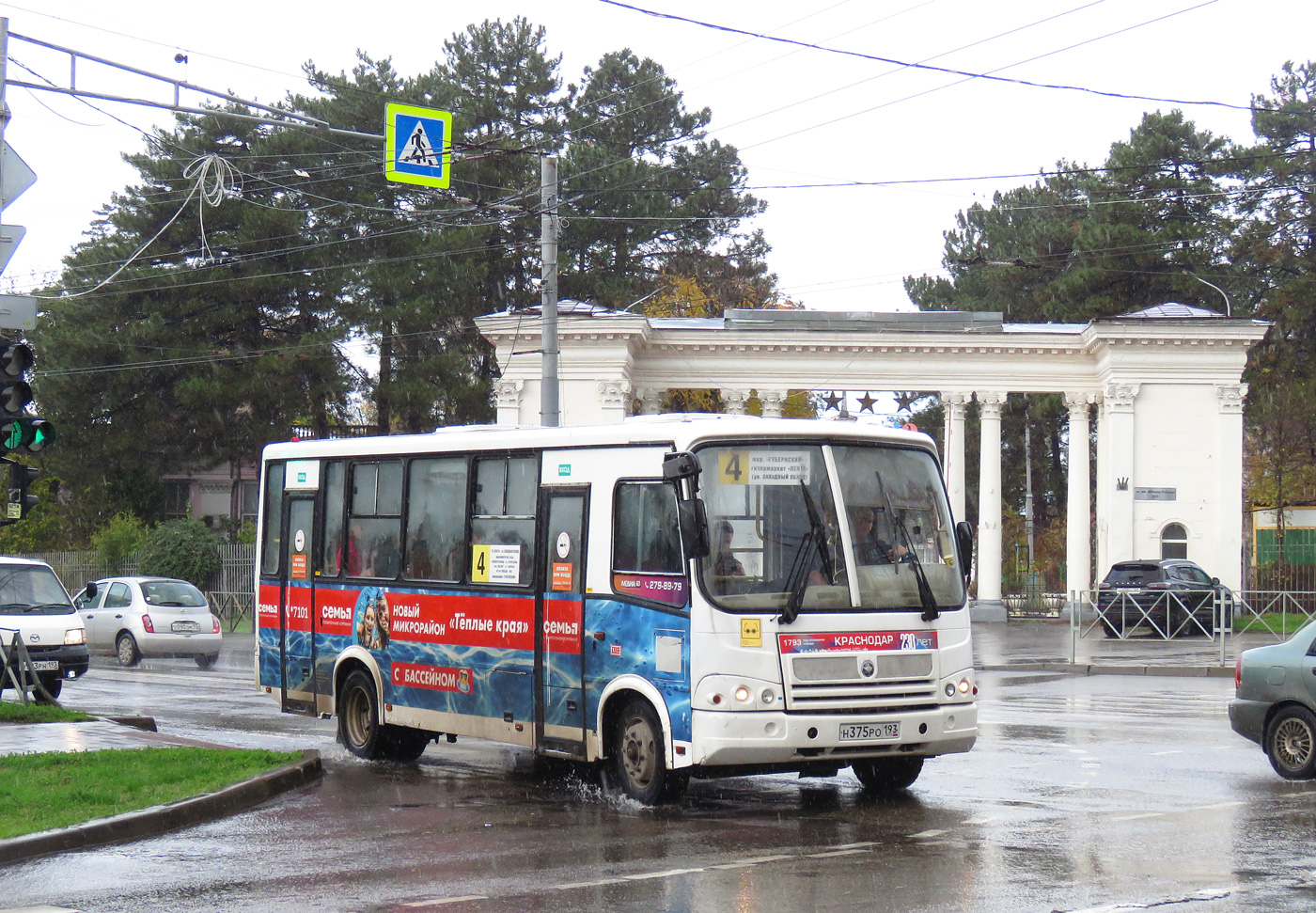 Краснодарский край, ПАЗ-320412-05 № Н 375 РО 193