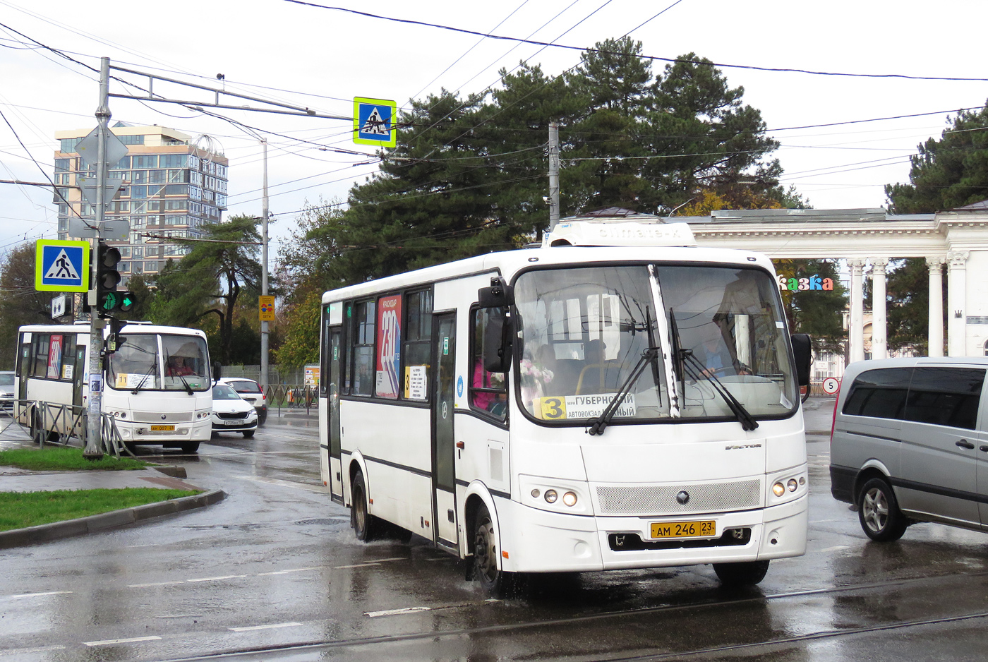 Краснодарский край, ПАЗ-320412-04 "Вектор" № АМ 246 23