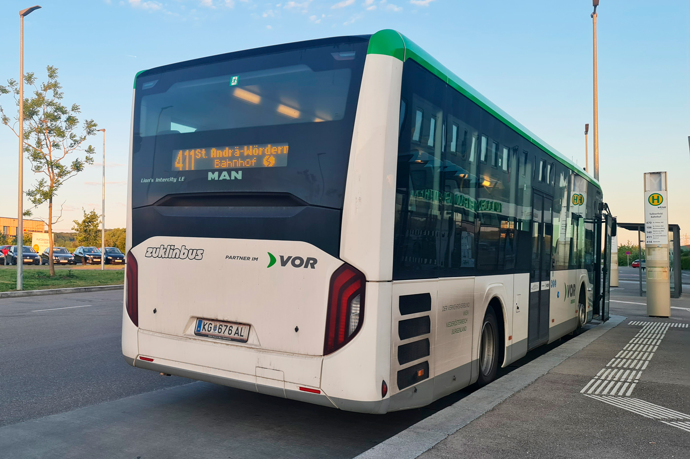 Австрия, MAN 42C Lion's Intercity LE 12 LEÜ360 № KG 676 AL Австрия, MAN 42C Lion's Intercity LE 12 LEÜ360 № KG 676 AL