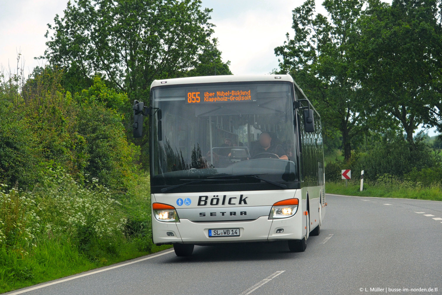 Шлезвиг-Гольштейн, Setra S415LE business № SL-WB 14