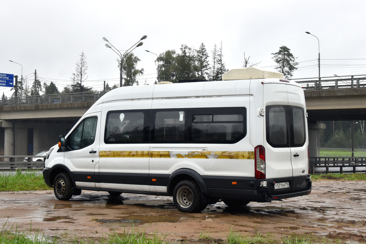 Московская область, Ford Transit FBD [RUS] (Z6F.ESG.) № У 531 ЕМ 790