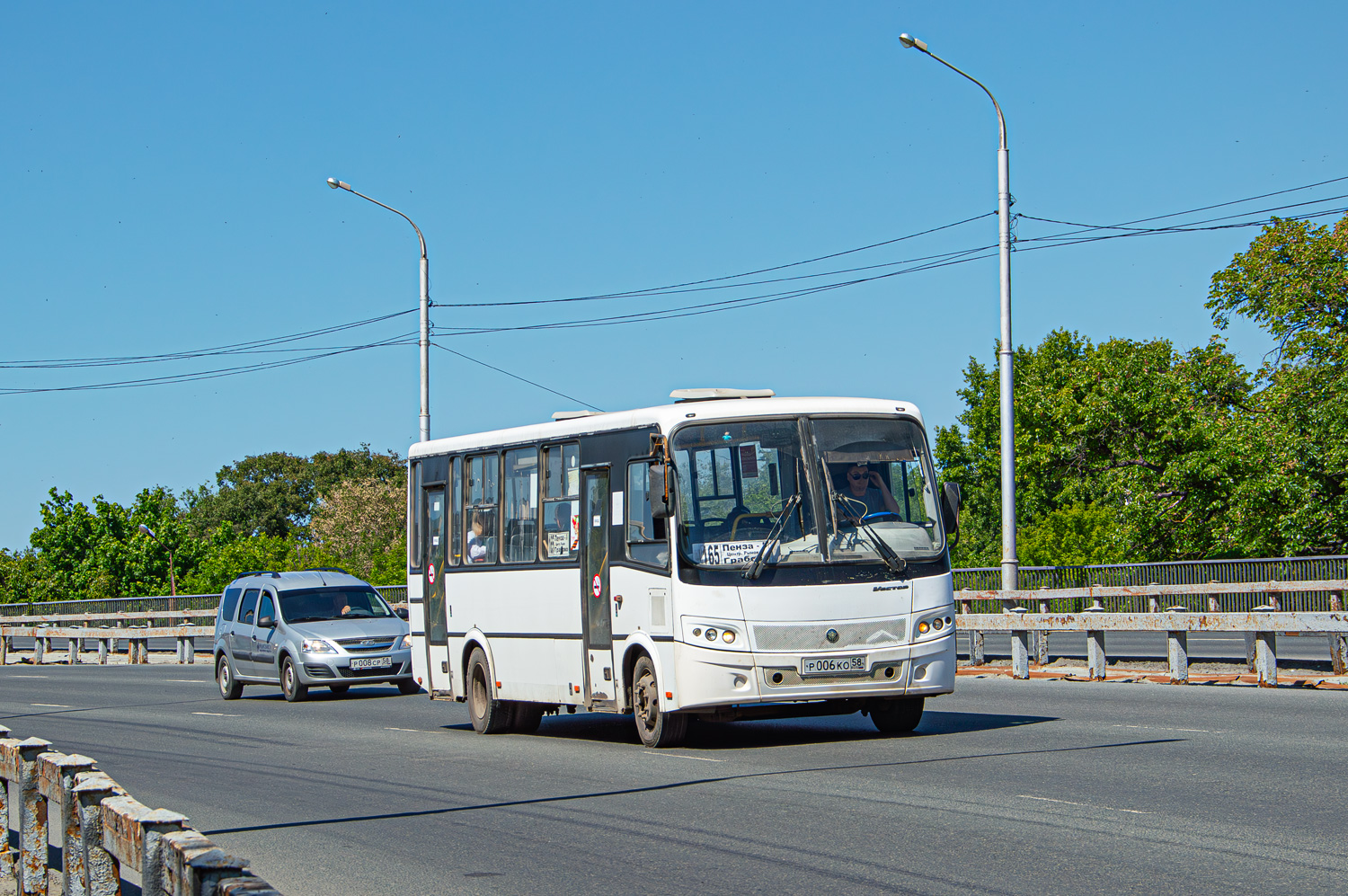 Пензенская область, ПАЗ-320412-04 "Вектор" № Р 006 КО 58