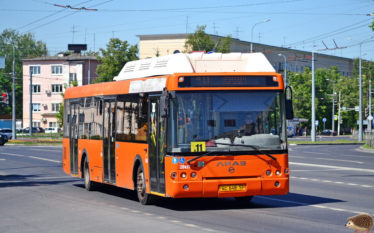 Нижегородская область, ЛиАЗ-5292.67 (CNG) № 20427