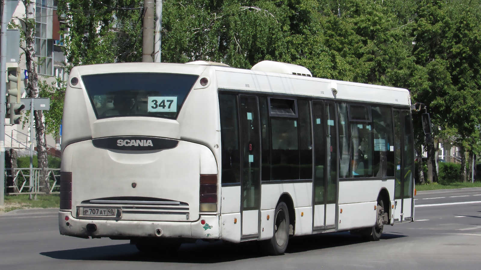 Ліпецкая вобласць, Scania OmniLink I (Скания-Питер) № Р 707 АТ 48