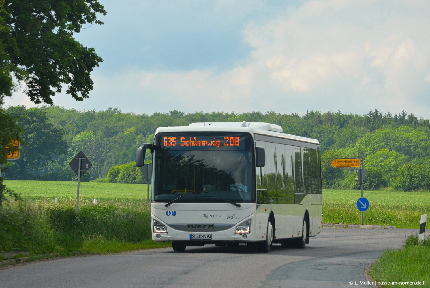 Шлезвиг-Гольштейн, IVECO Crossway LE LINE 12M № SL-DN 993