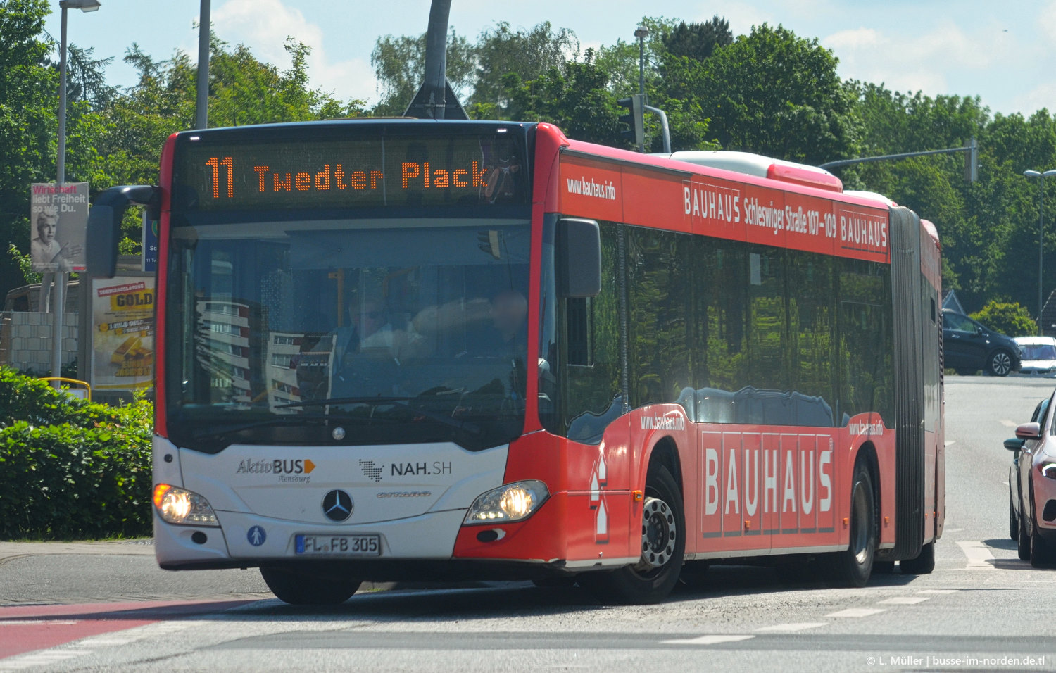 Шлезвиг-Гольштейн, Mercedes-Benz Citaro C2 G № 305