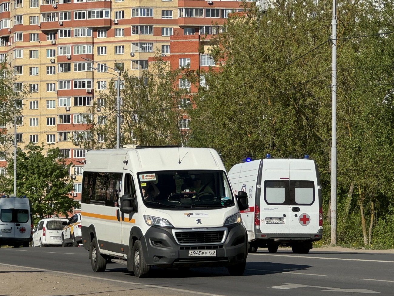 Московская область, Автодом-21080* (Peugeot Boxer) № А 945 РУ 750