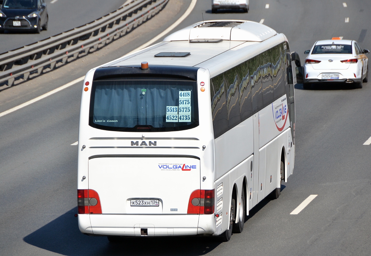 Волгоградская область, MAN R08 Lion's Coach L RHC444 L № К 523 ХН 134