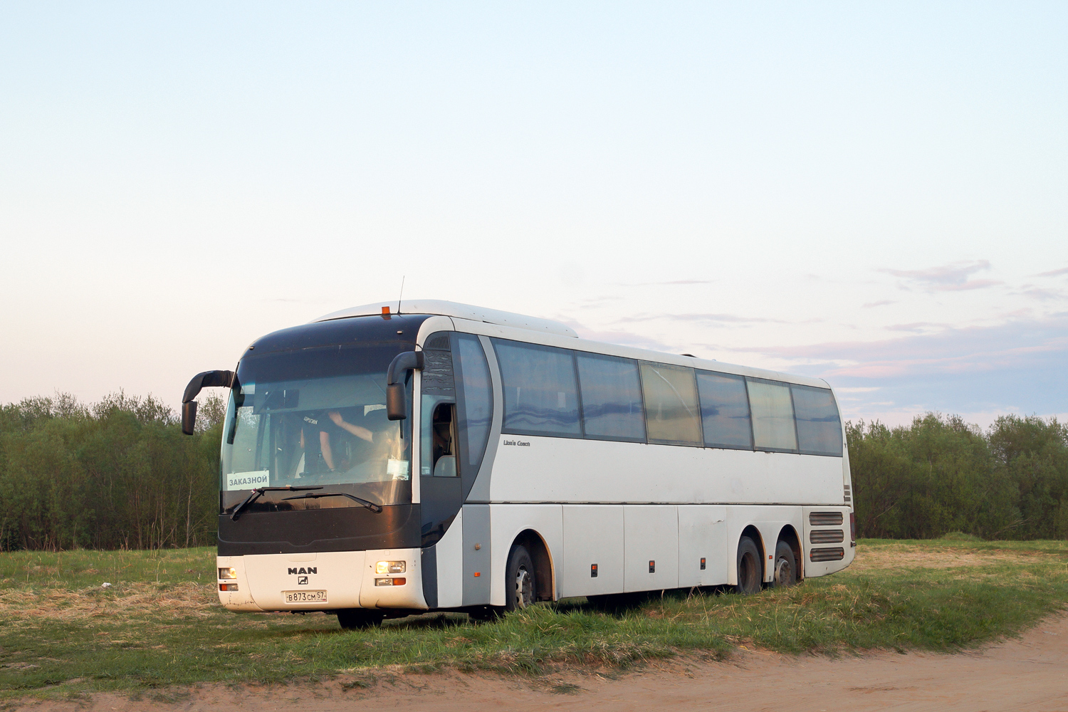 Орловская область, MAN R08 Lion's Coach L RHC444 L № В 873 СМ 57