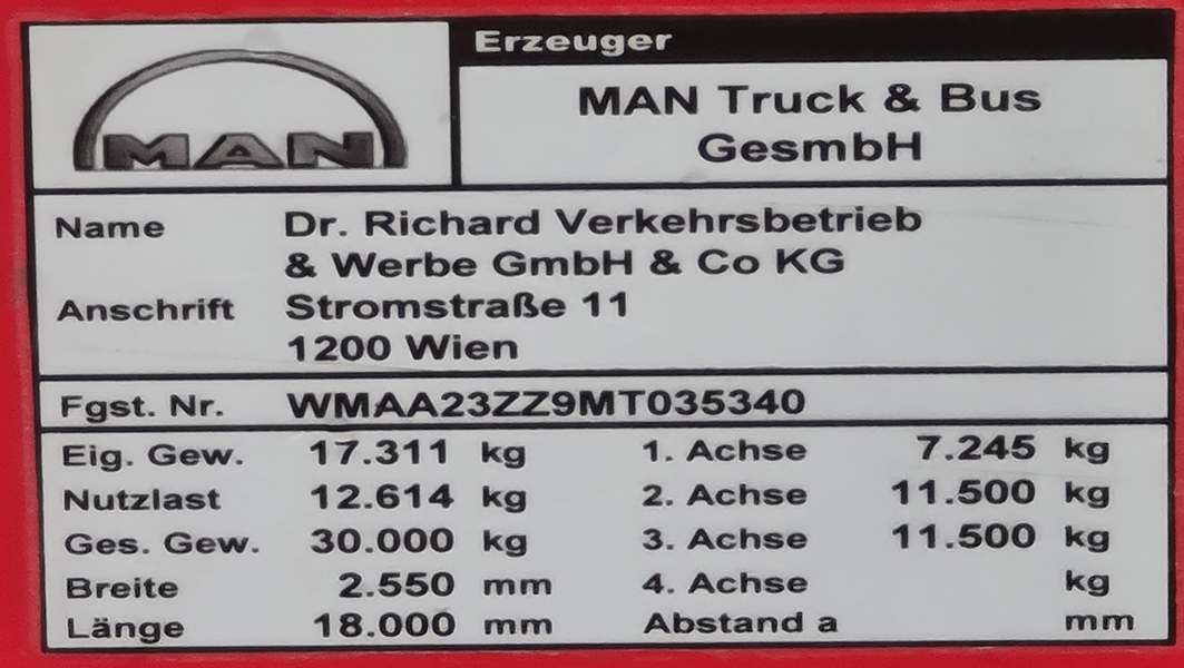 Австрия, MAN A23 Lion's City G NG363 № 1738