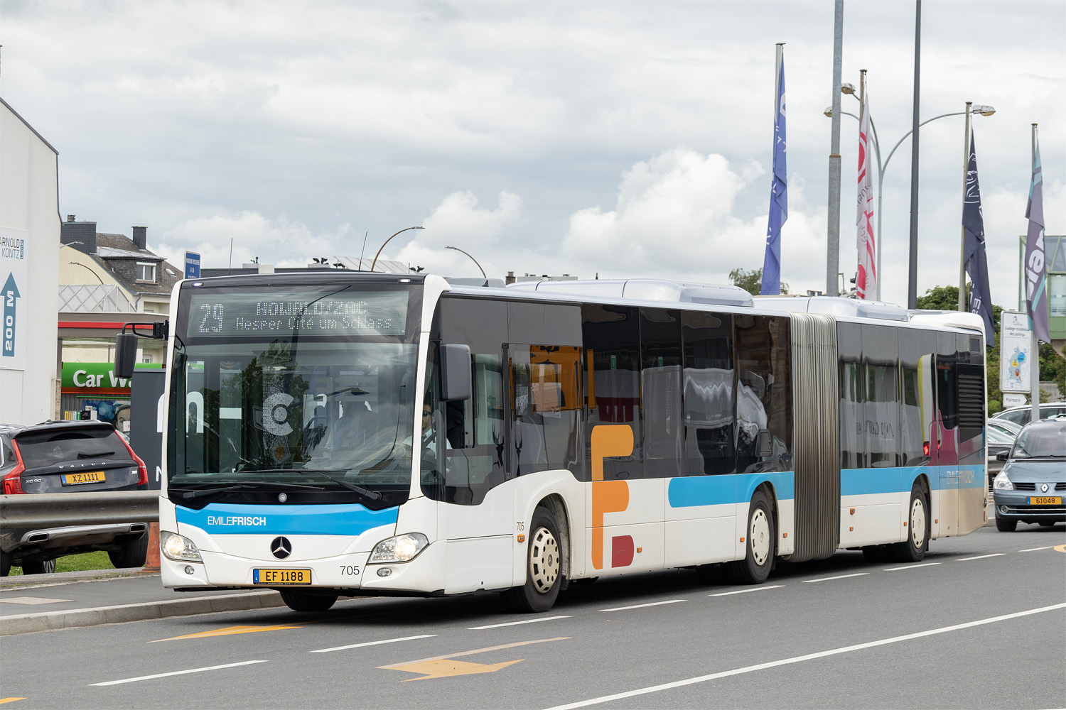 Люксембург, Mercedes-Benz Citaro C2 G № 705