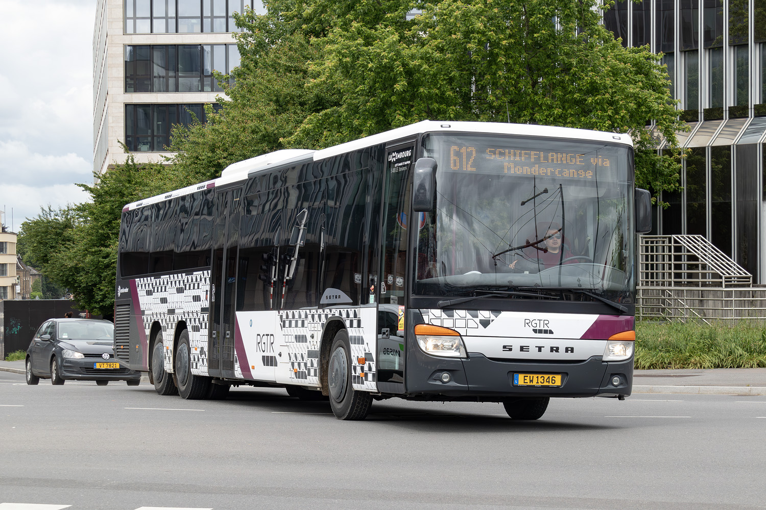 Люксембург, Setra S418LE business № EW 1346