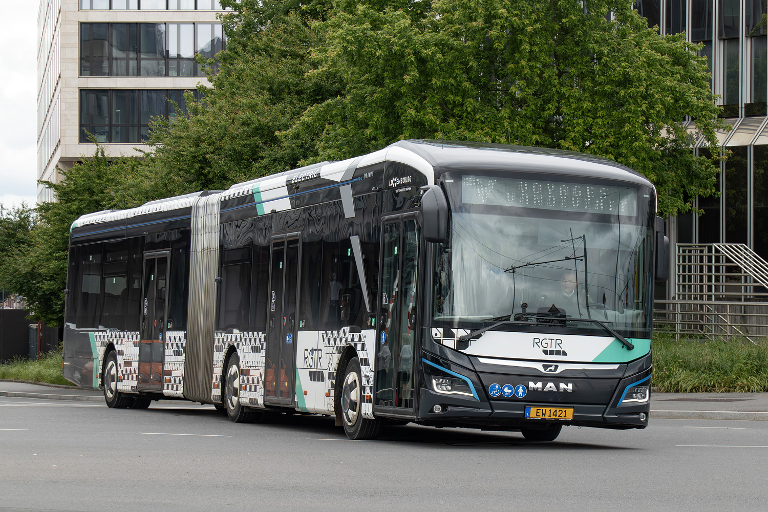 Люксембург, MAN 18C Lion's City 18 E NG734 № EW 1421