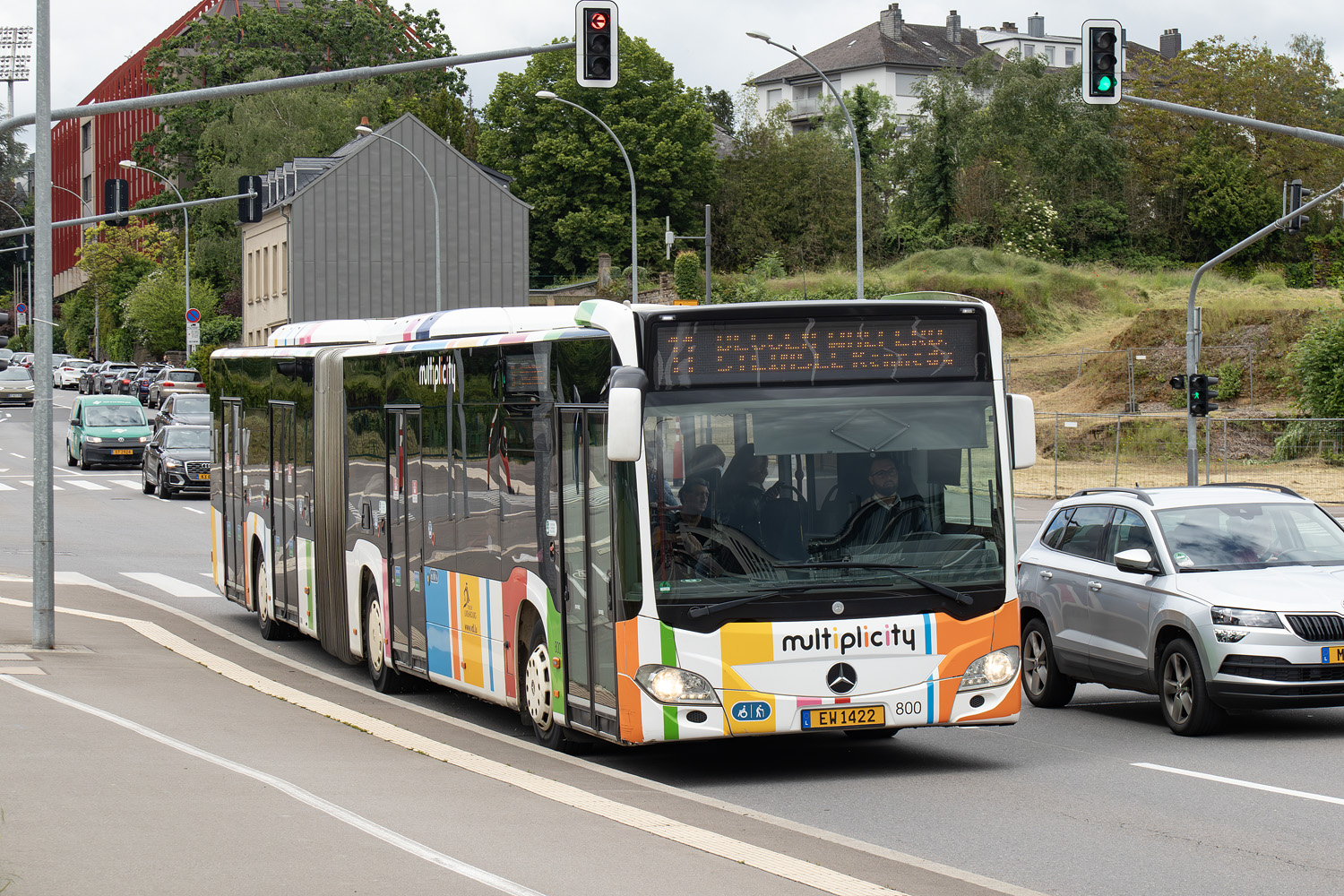 Люксембург, Mercedes-Benz Citaro C2 G № 800