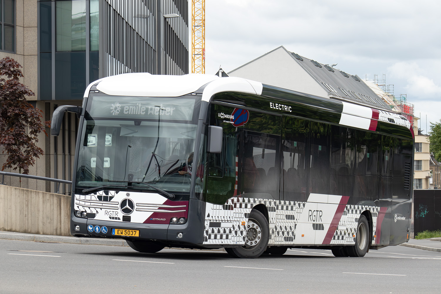 Люксембург, Mercedes-Benz eCitaro № EW 5037
