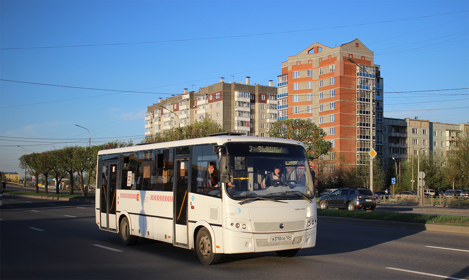 Красноярский край, ПАЗ-320414-04 "Вектор" (1-2) № А 310 ОЕ 124