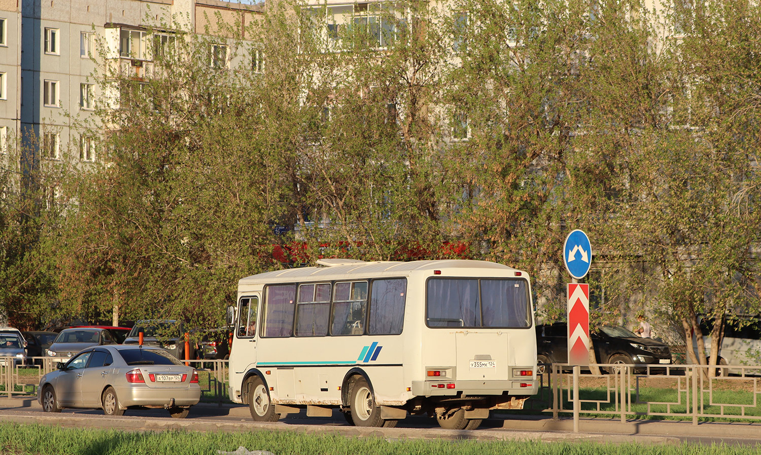 Krasnojarsko kraštas, PAZ-32053 Nr. У 355 МК 124