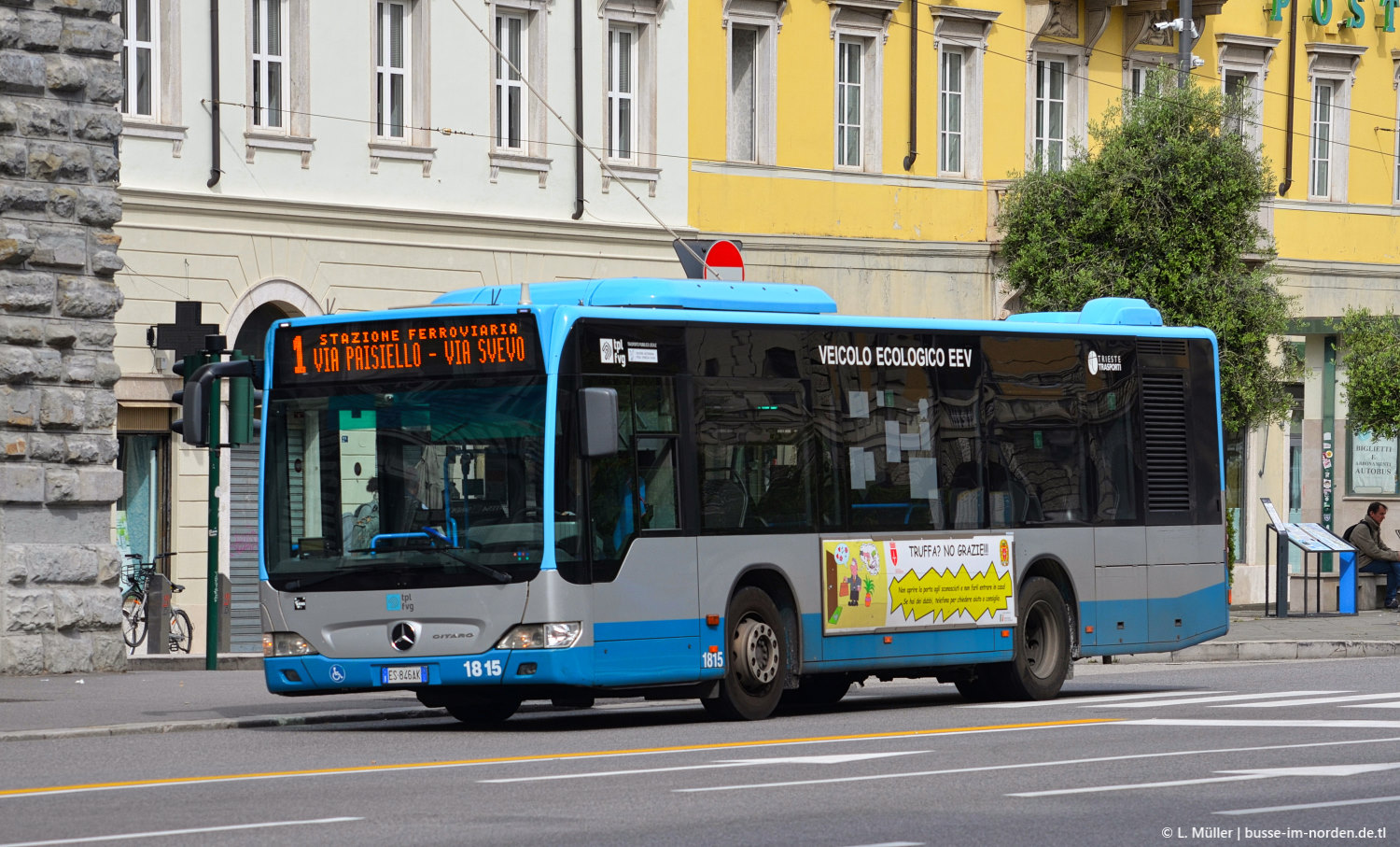 Itálie, Mercedes-Benz O530K Citaro K č. 1815