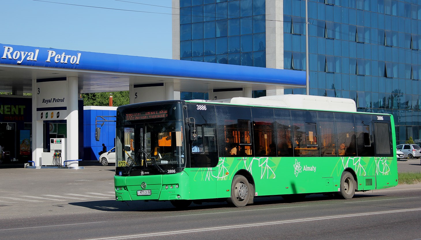 Алматы, Golden Dragon XML6125CN (Hyundai Trans Auto) № 3886