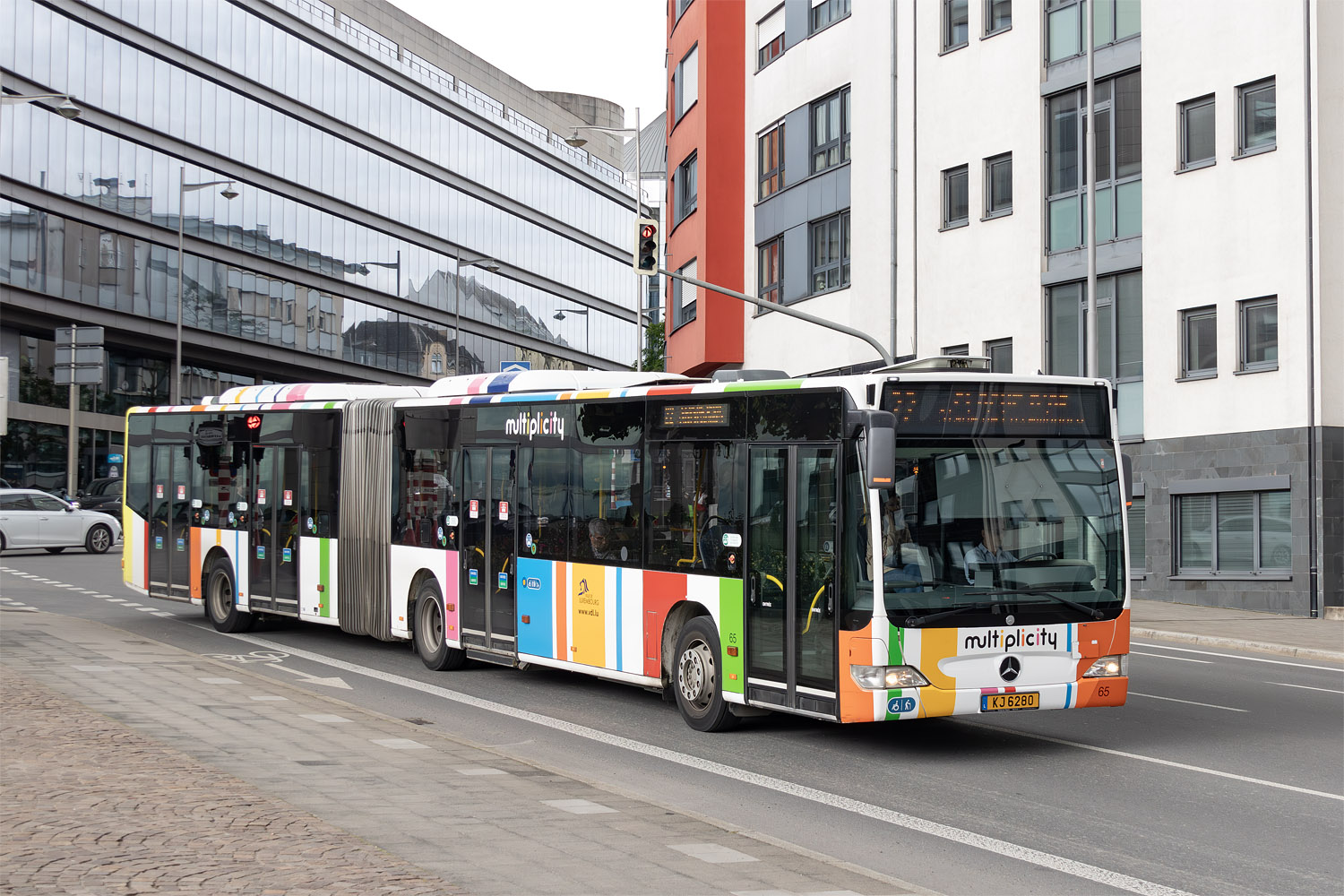 Люксембург, Mercedes-Benz O530G Citaro facelift G № 65