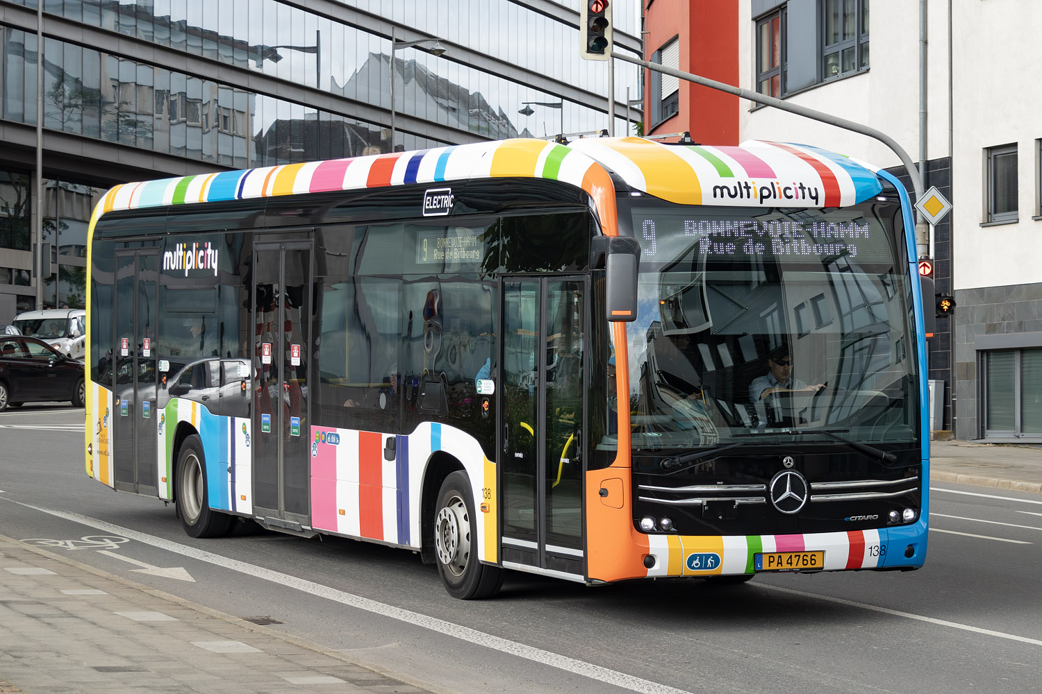 Люксембург, Mercedes-Benz eCitaro № 138