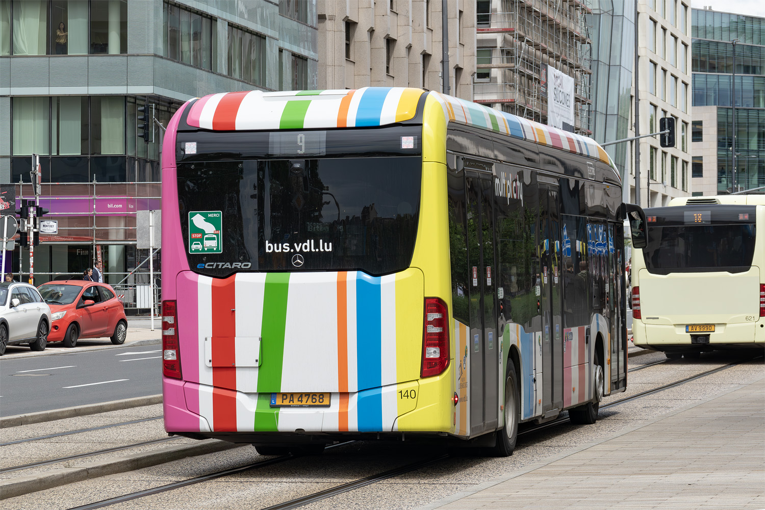 Люксембург, Mercedes-Benz eCitaro № 140