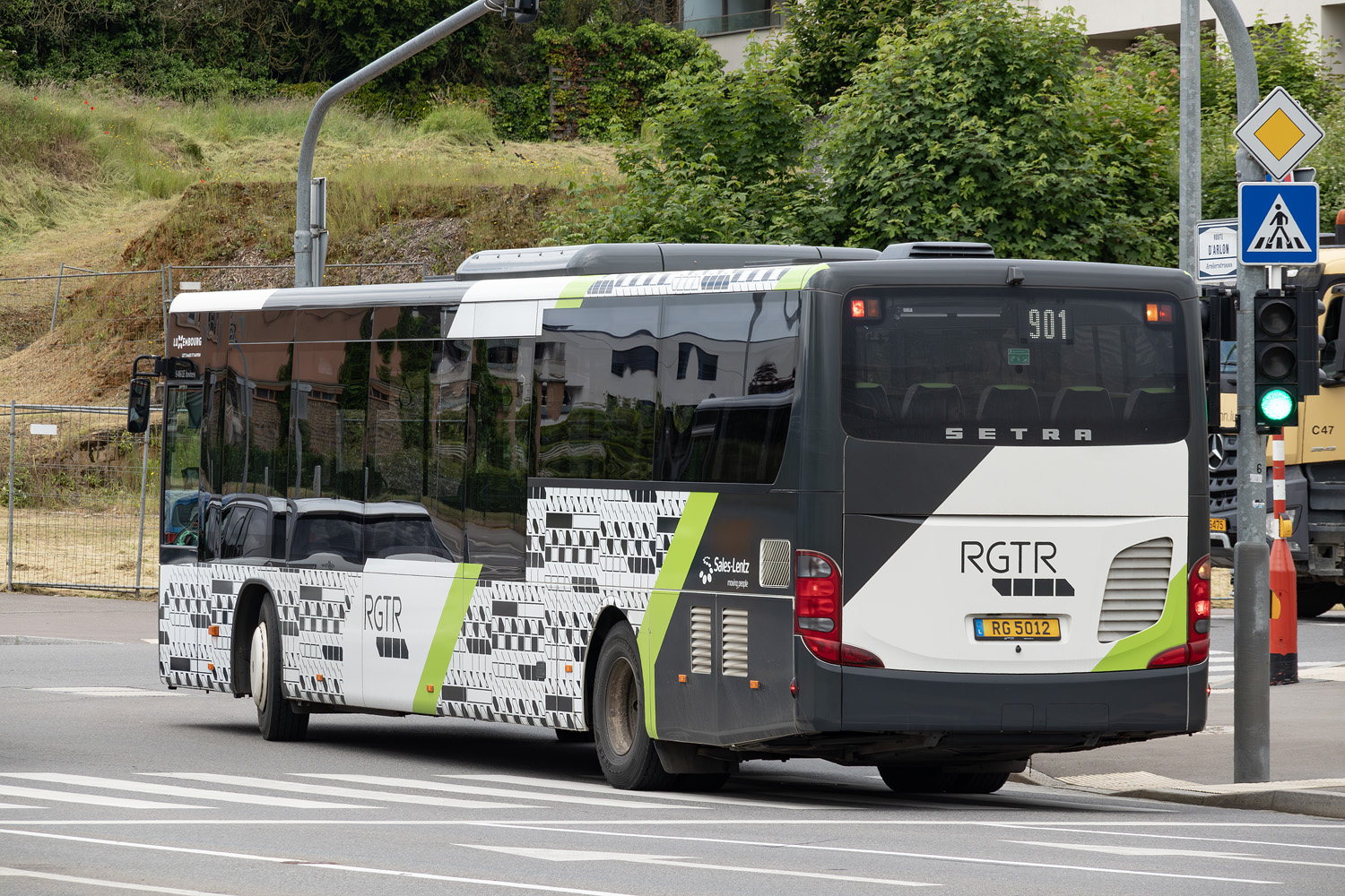 Люксембург, Setra S416LE business № RG 5012