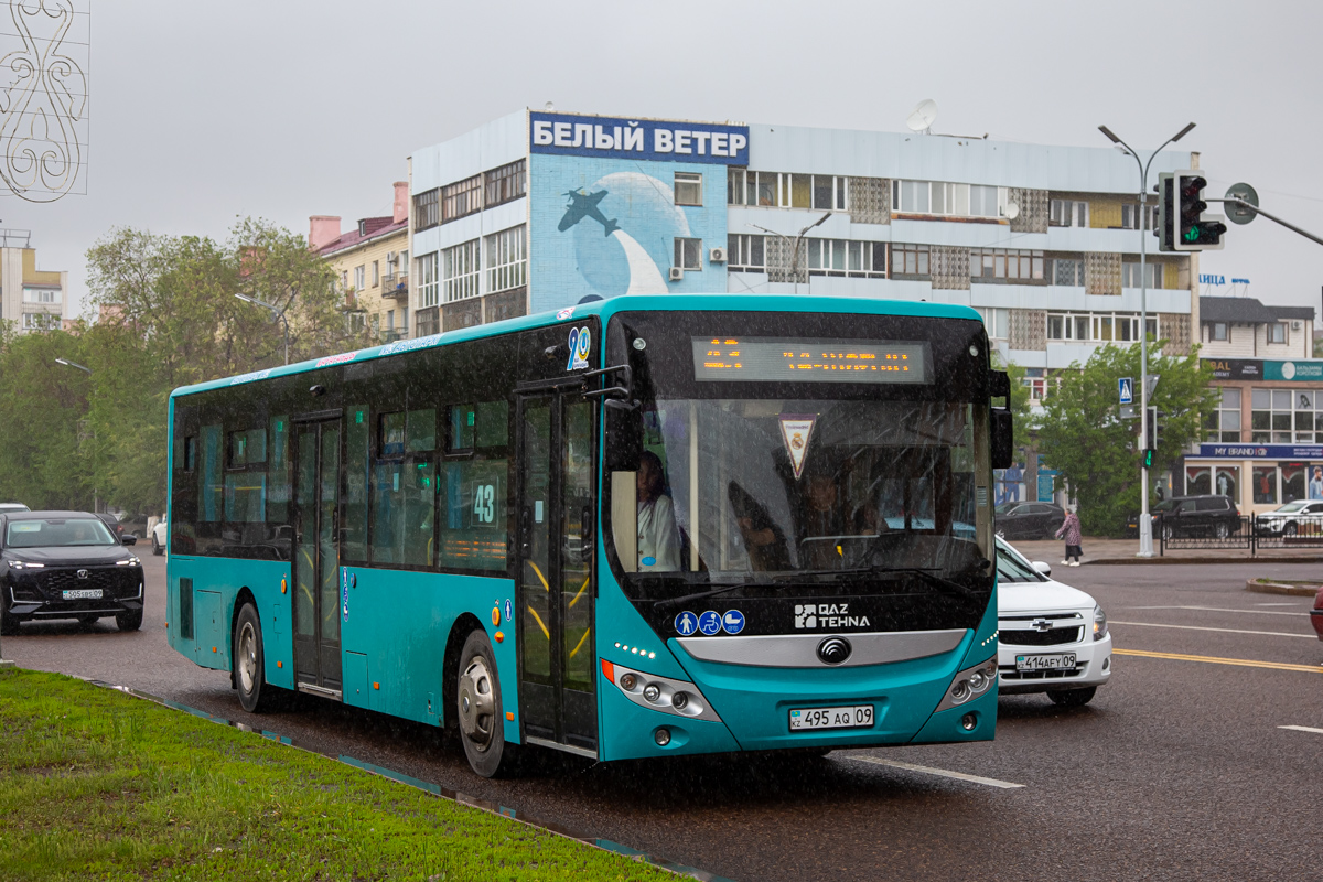 Карагандинская область, Yutong ZK6118HGA (QazTehna) № 495 AQ 09