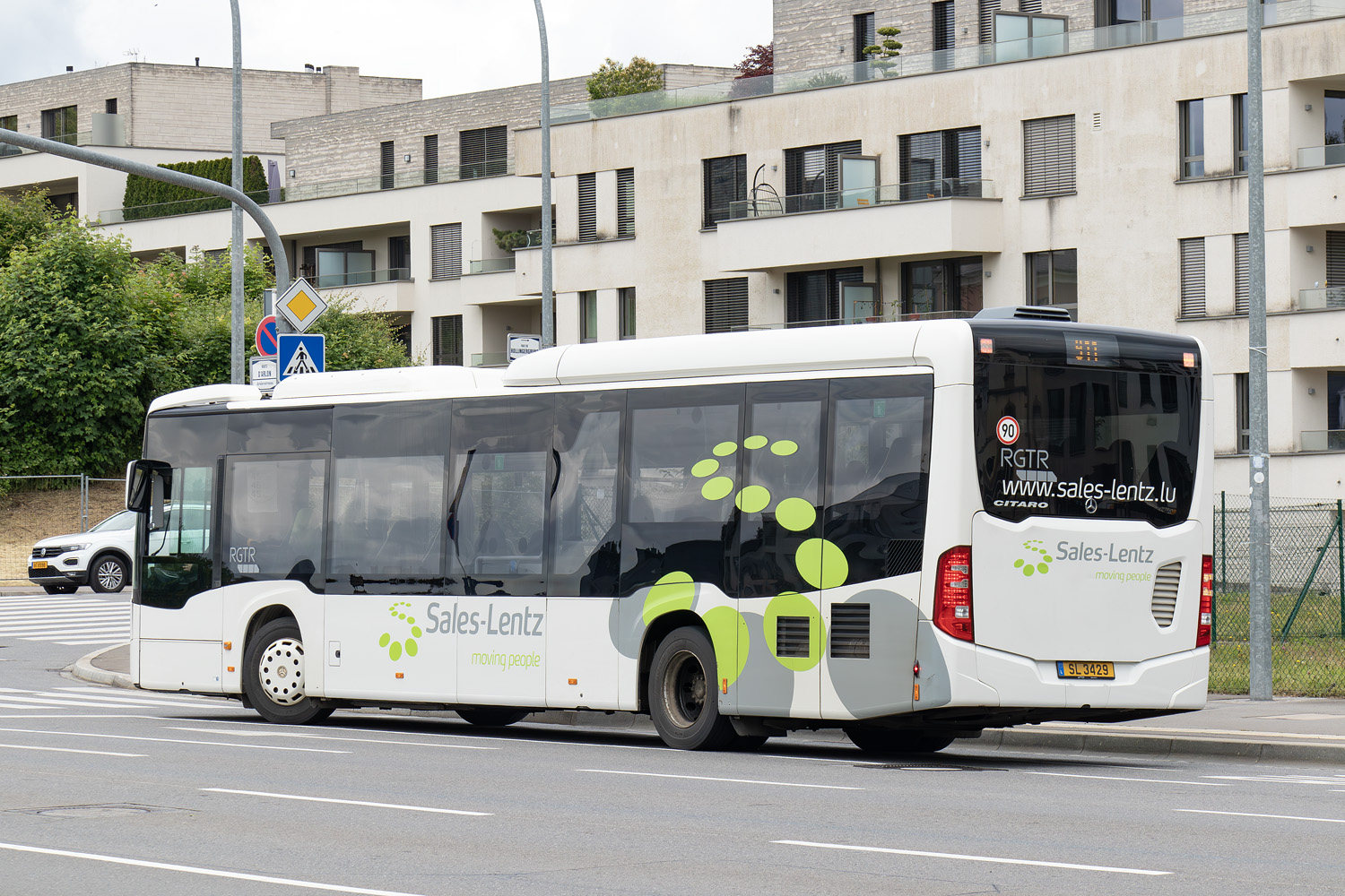 Люксембург, Mercedes-Benz Citaro C2 LE Ü № SL 3429