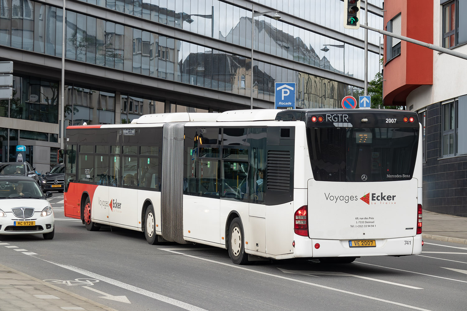 Lucembursko, Mercedes-Benz Conecto II G č. 741