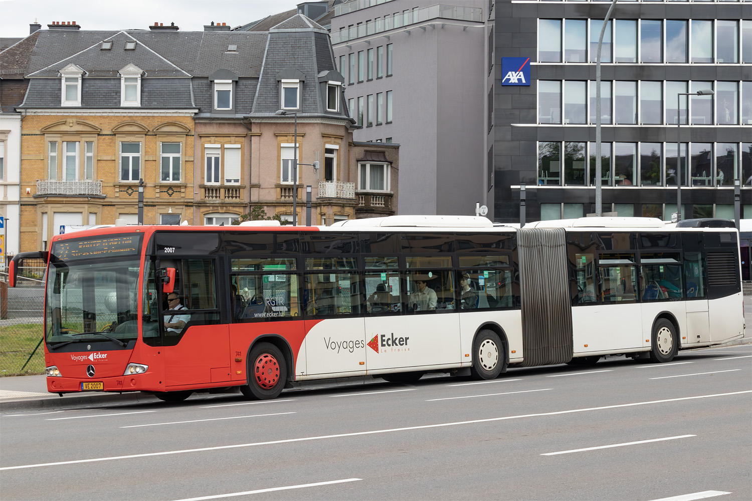 Люксембург, Mercedes-Benz Conecto II G № 741