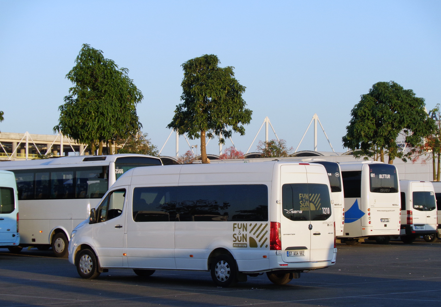 Турция, Mercedes-Benz Sprinter W907 416CDI № 1210