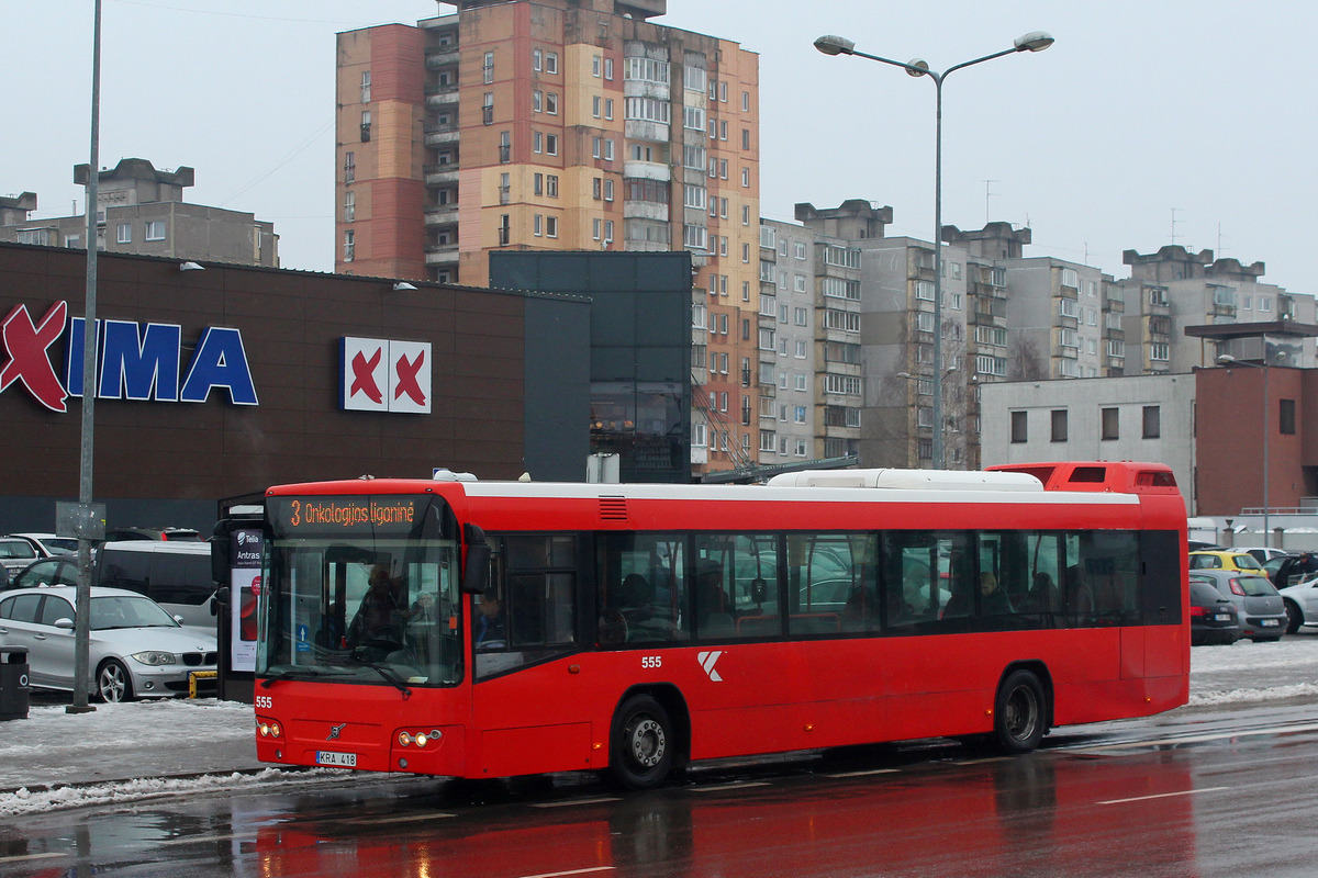 Литва, Volvo 7700 № 555