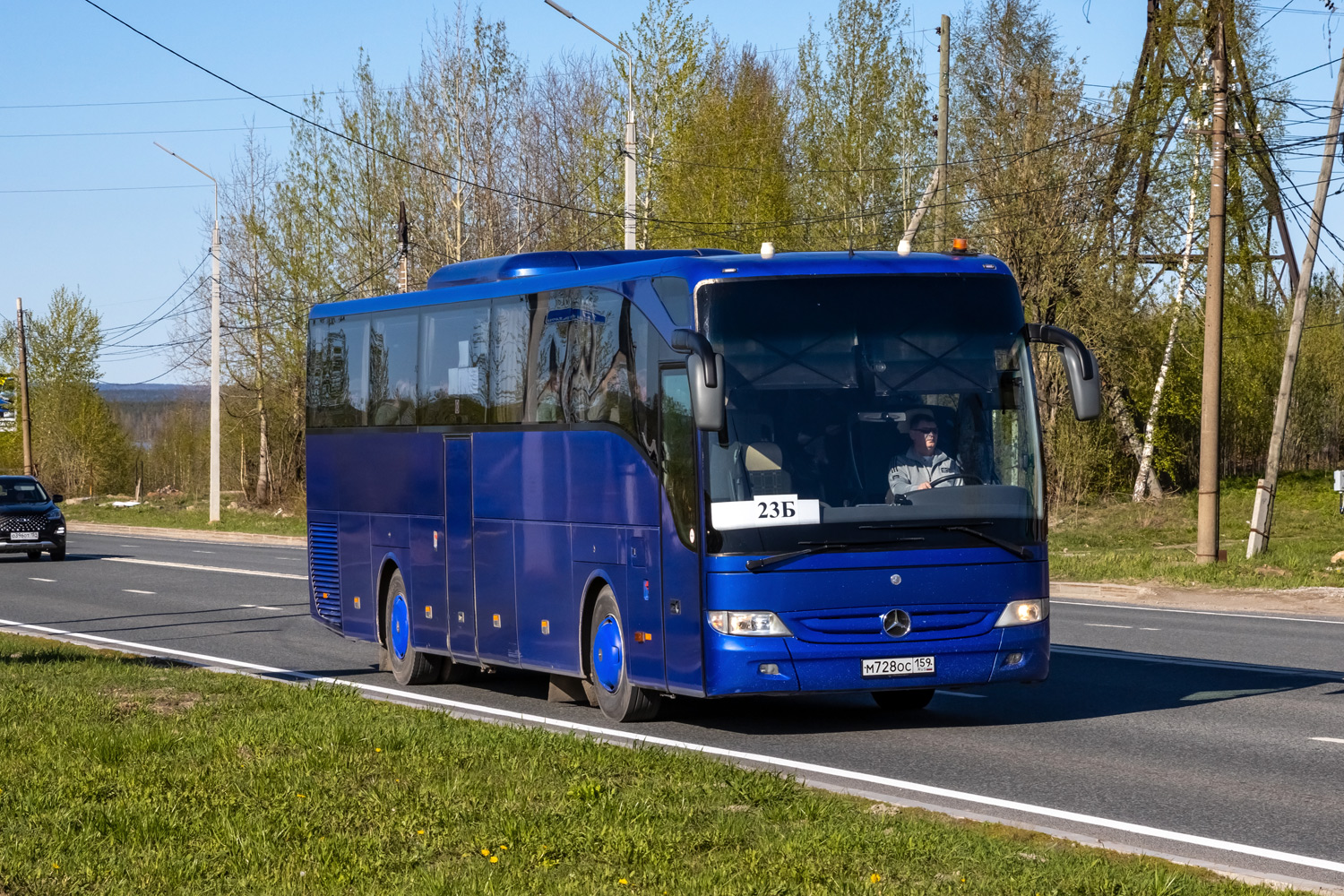 Пермский край, Mercedes-Benz Tourismo II 15RHD № М 728 ОС 159