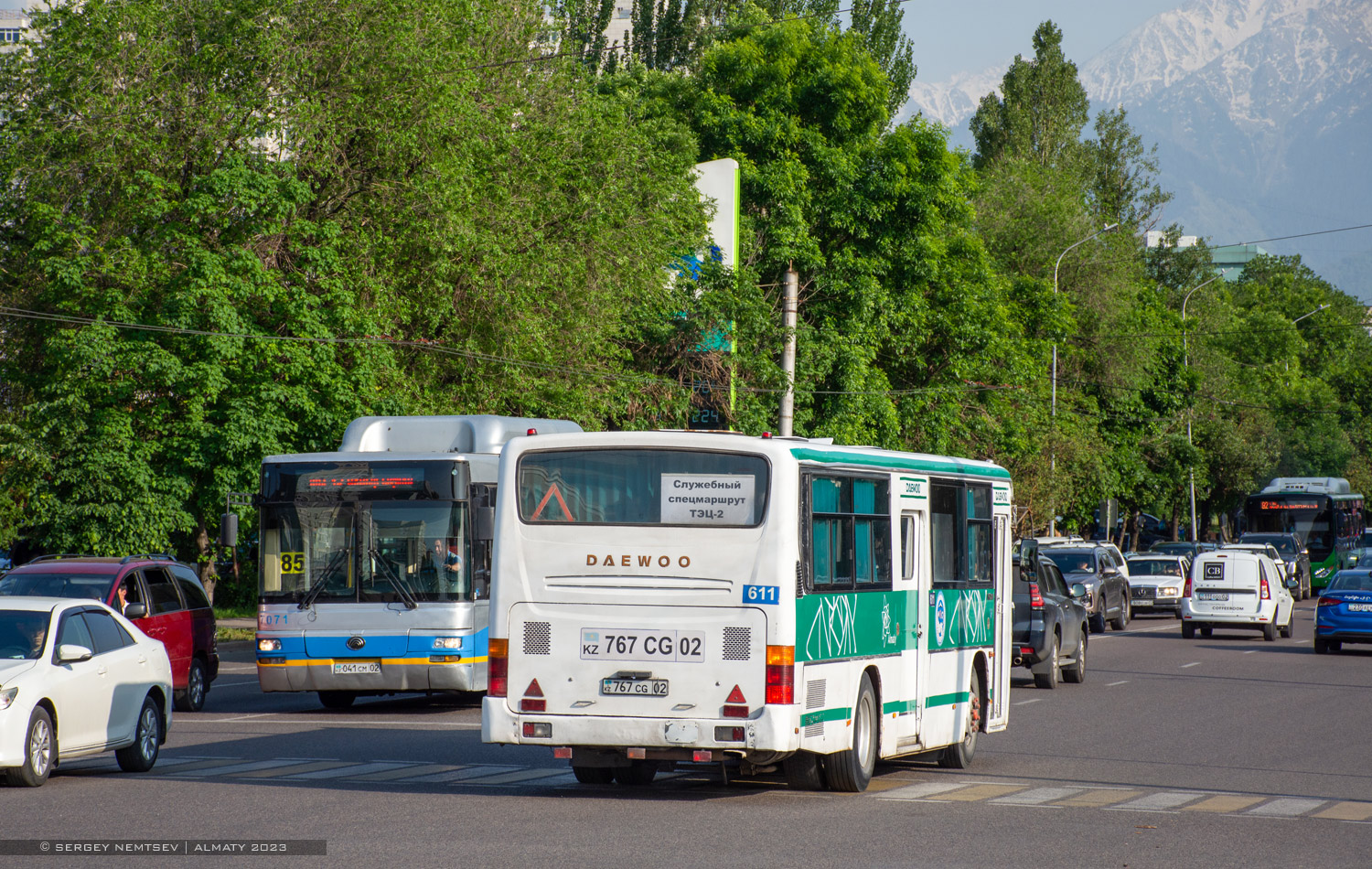 Алматы, Daewoo BS106 (СемАЗ) № 611