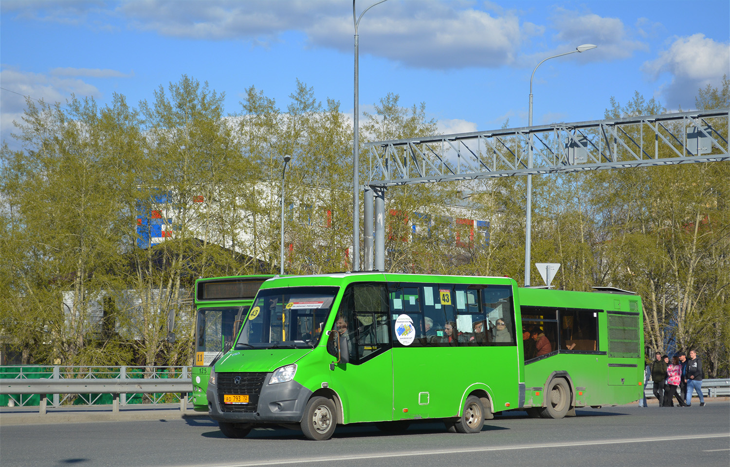 Тюменская область, ГАЗ-A64R45 Next № АО 793 72