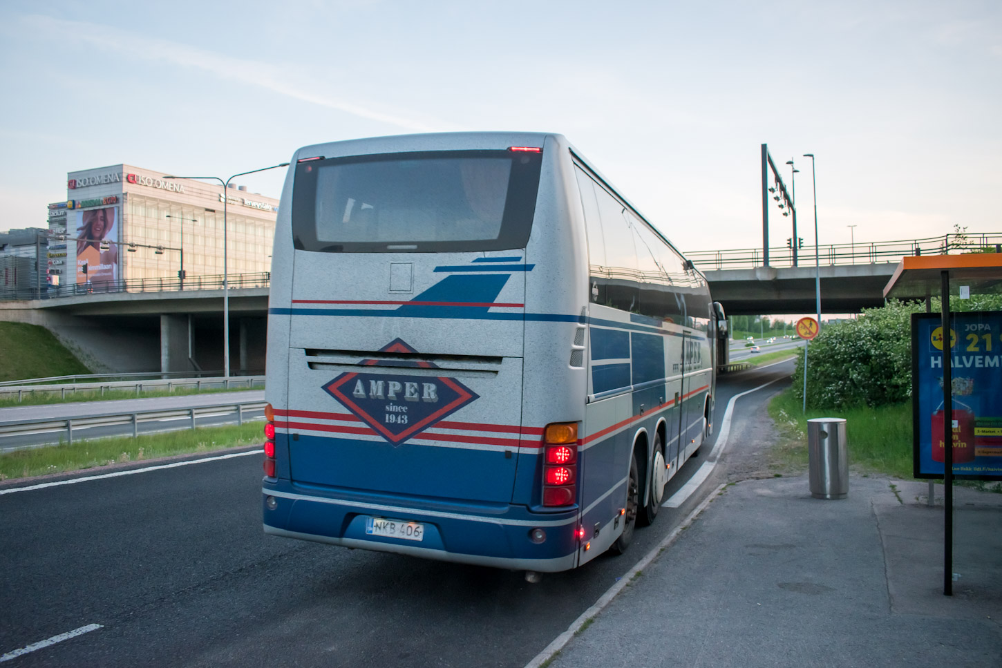 Финляндия, Volvo 9700HD № 18 Финляндия, Volvo 9700HD № 18