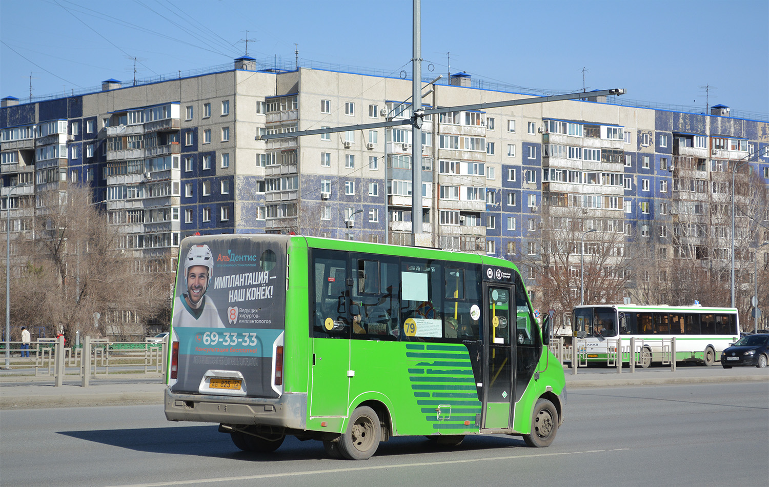 Тюменская область, ГАЗ-A64R45 Next № АВ 825 72