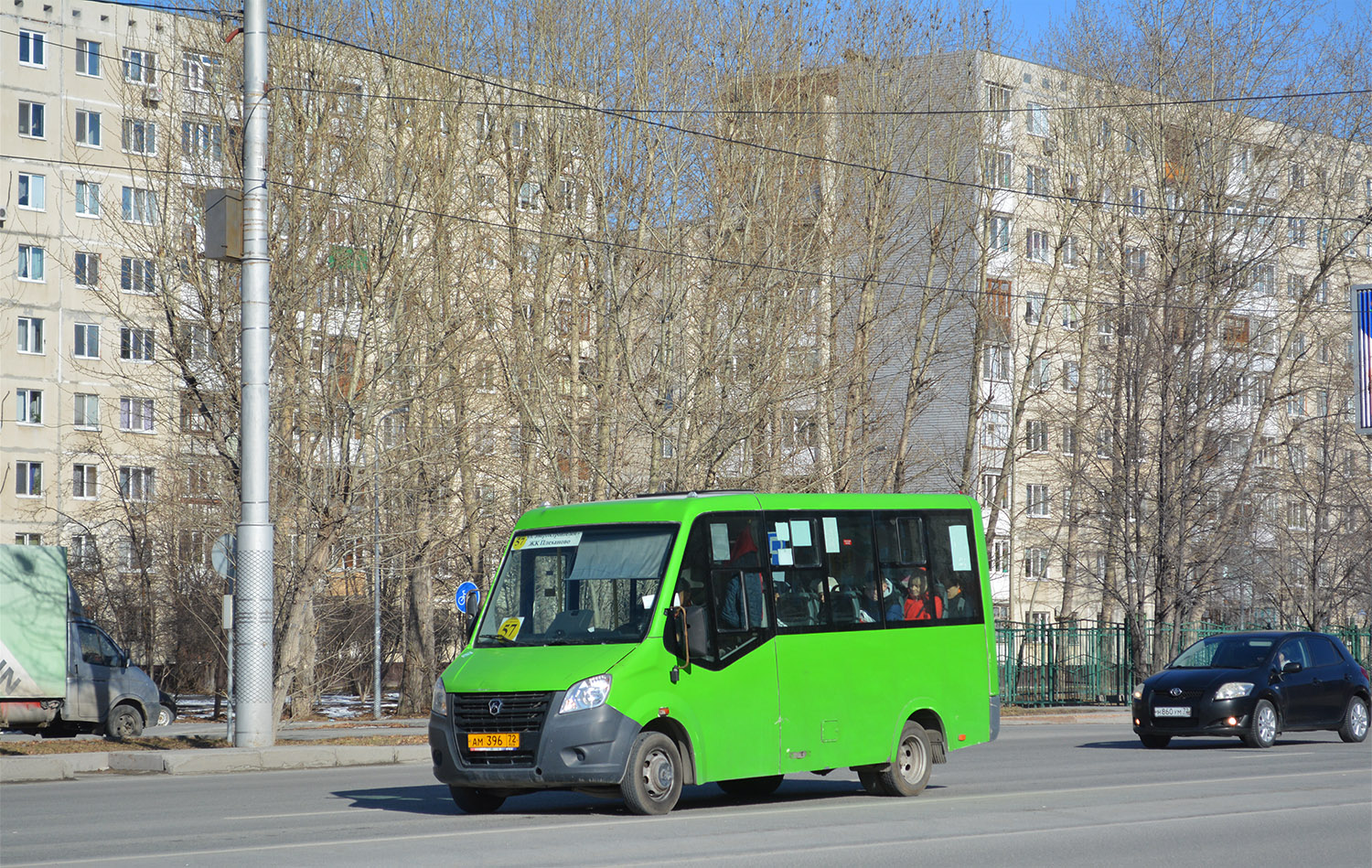 Тюменская область, ГАЗ-A64R45 Next № АМ 396 72