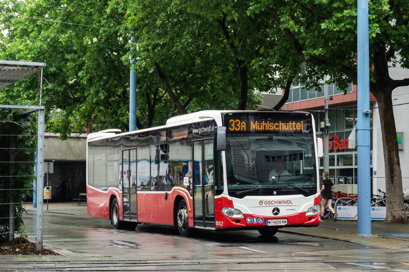 Austrija, Mercedes-Benz Citaro C2 hybrid Nr. 6002