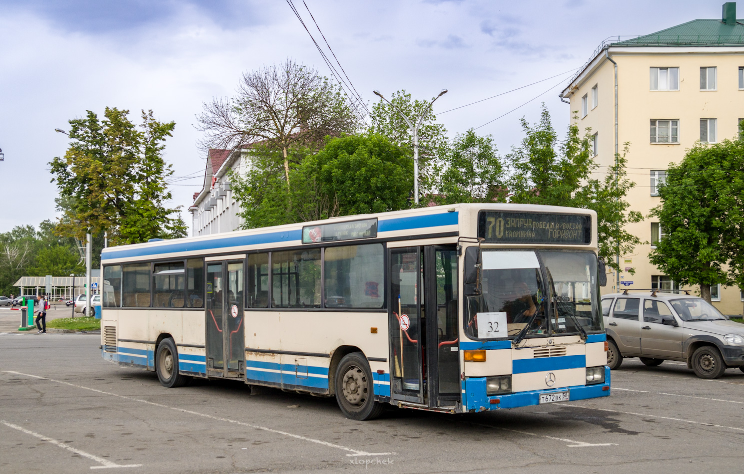 Пензенская область, Mercedes-Benz O405N № Т 672 ВК 58