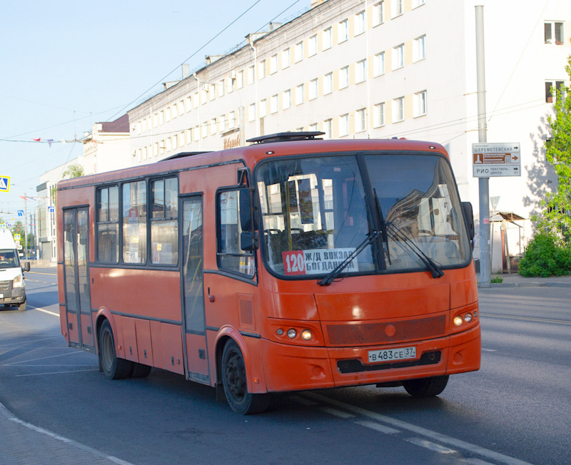 Ивановская область, ПАЗ-320414-05 "Вектор" (1-2) № В 483 СЕ 37