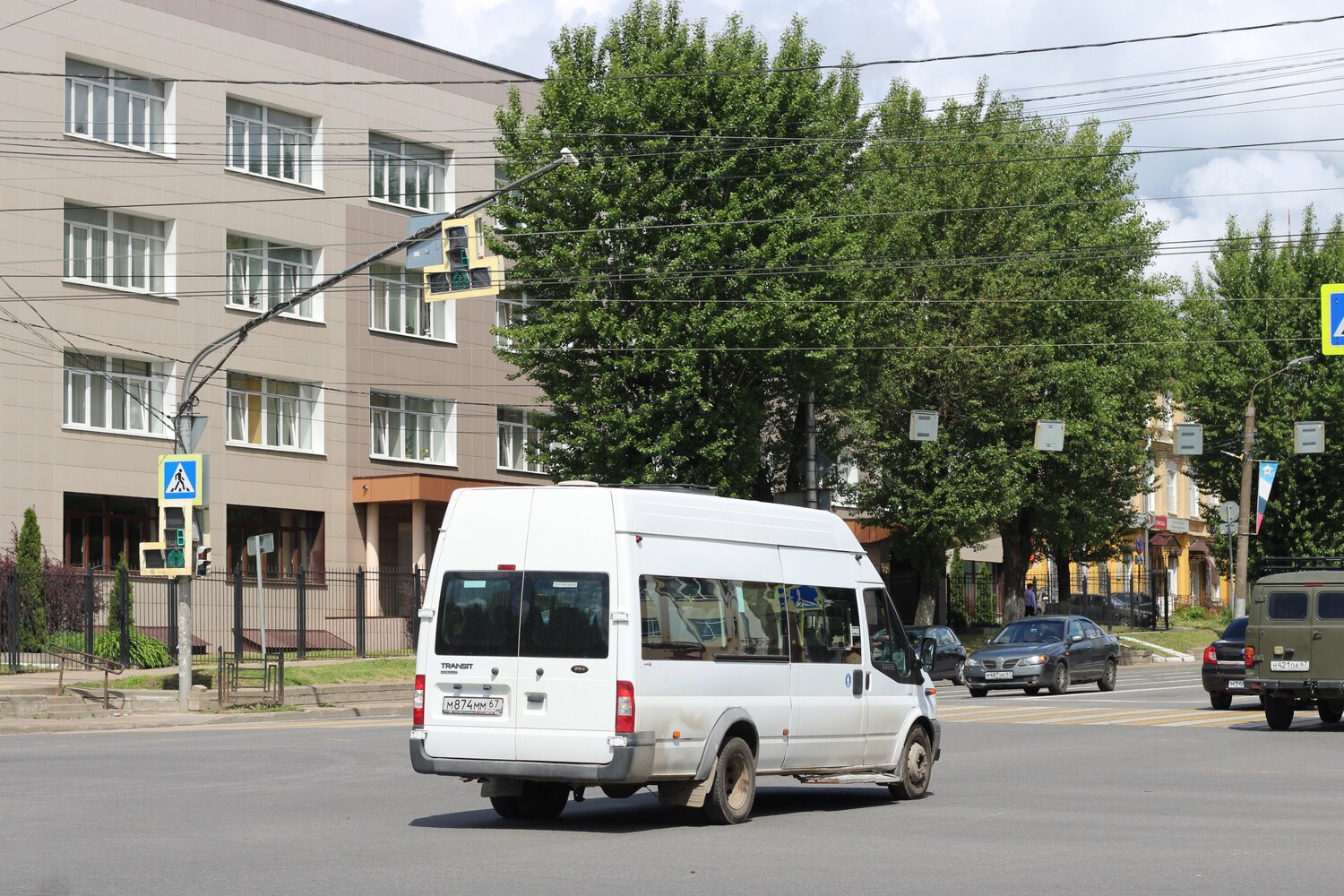 Смоленская область, Автодом (Ford Transit) № М 874 ММ 67