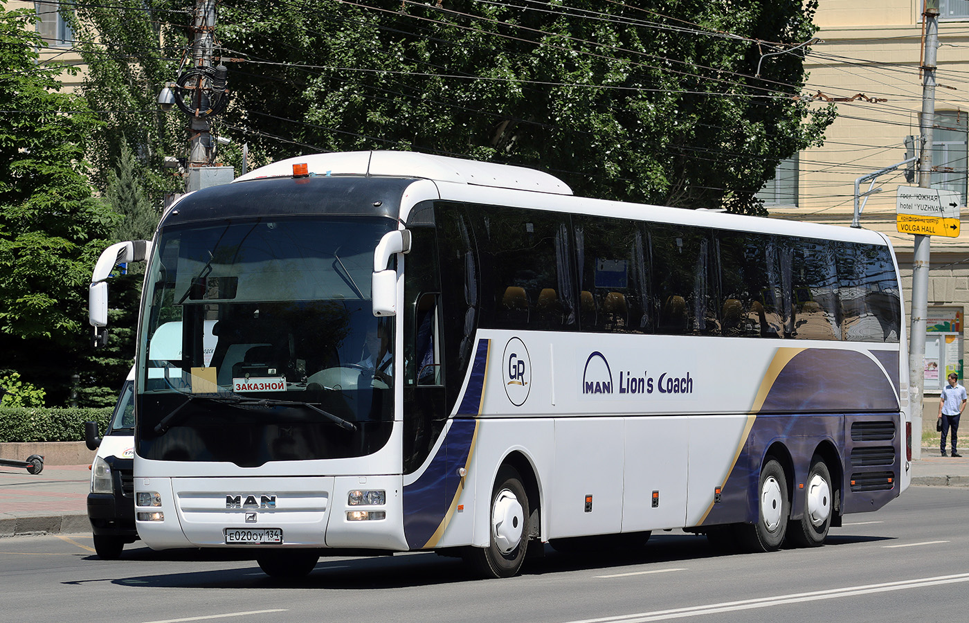 Волгоградская область, MAN R08 Lion's Coach L RHC444 L № Е 020 ОУ 134