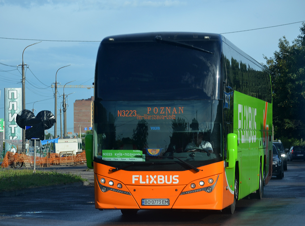 Ternopol region, Plaxton Elite i č. BO 0773 EM