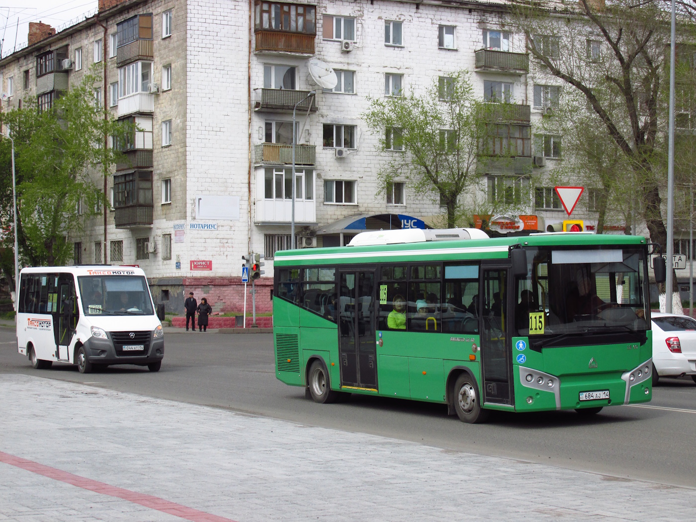 Павлодарская область, ГАЗ-A63R42 Next (СемАЗ) № 044 AT 14; Павлодарская область, SAZ LE60 № 684 AJ 14