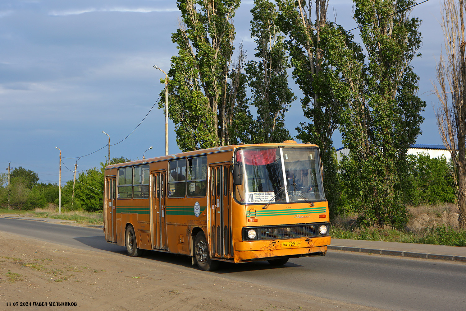 Саратовская область, Ikarus 260.50 № ВА 729 64