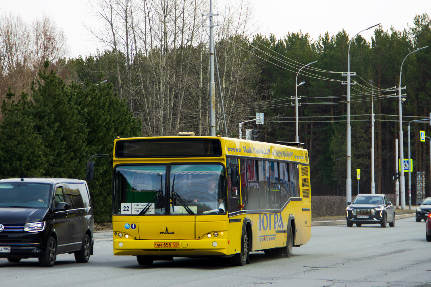 Ханты-Мансийский АО, МАЗ-103.469 № АМ 655 86