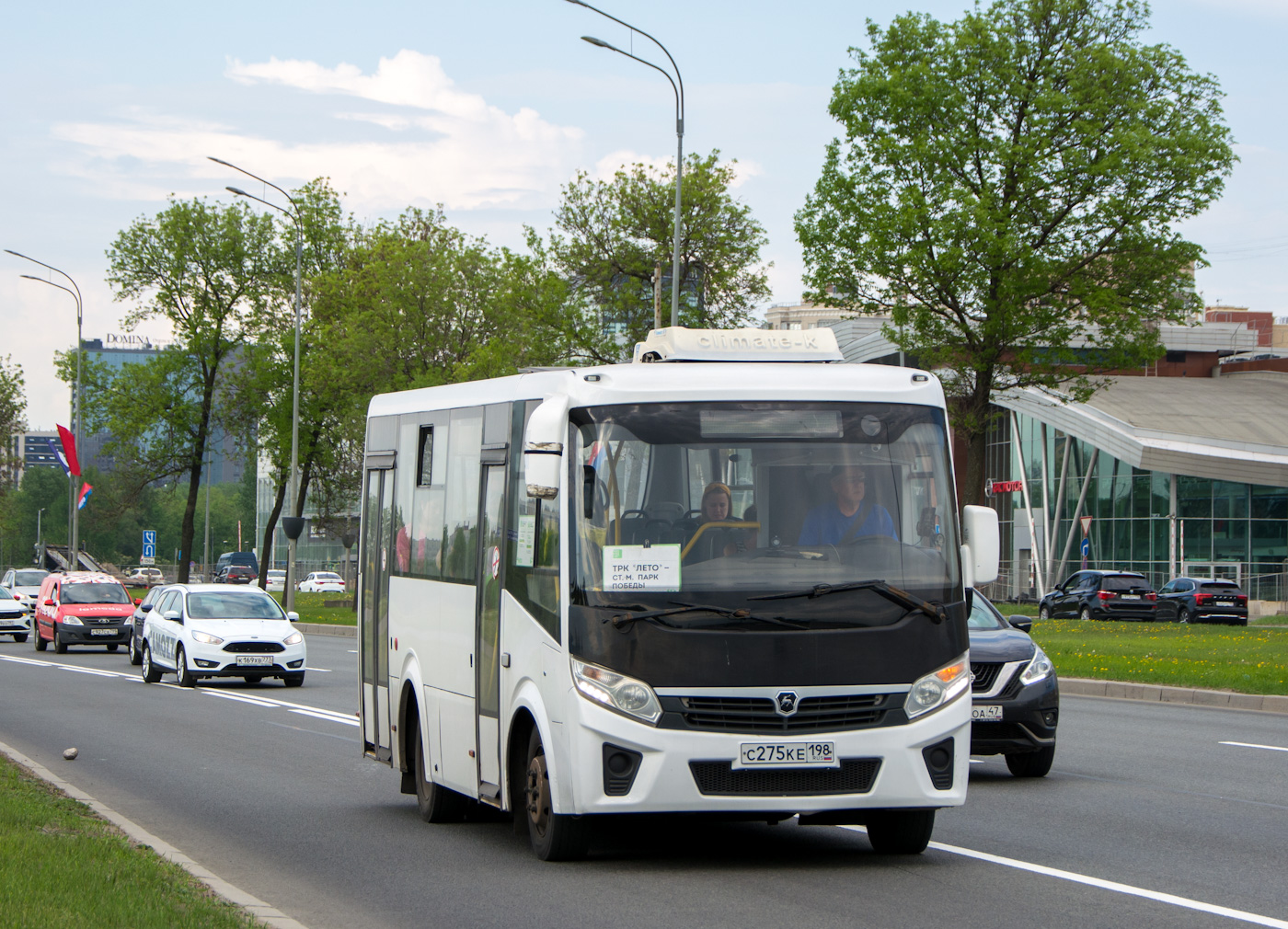 Sankt Petersburg, PAZ-320435-04 "Vector Next" Nr. С 275 КЕ 198